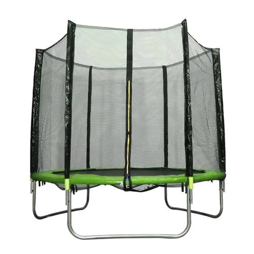 Cama Elástica con Red de Seguridad 244cm, color Verde