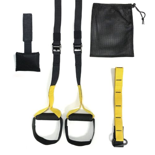 Correas de Suspensión tipo TRX, color Amarillo
