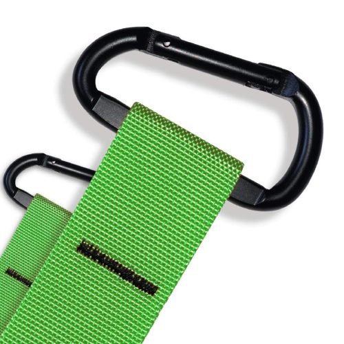 Correas de Suspensión tipo TRX, color Verde