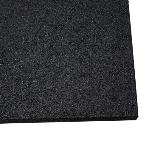 Loseta de Caucho 1,5cm Negro 100x100cm, Alta Densidad para Interior, Antideslizante
