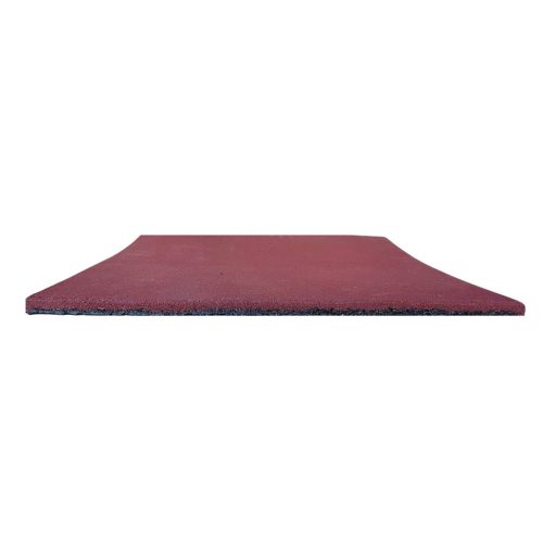 Loseta de Caucho 1,5cm Granate 50x50cm, Alta Densidad para Interior/Exterior, Antideslizante