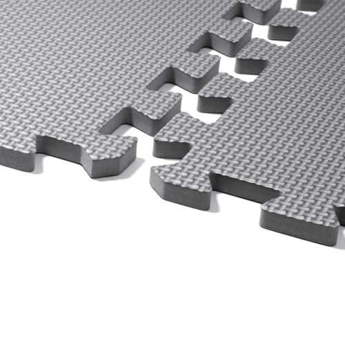 Tatami Puzzle 1cm Gris 60x60cm, Antideslizante T - Pack 4 uds