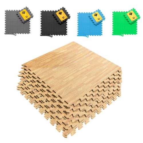 Tatami Puzzle 1cm Gris 60x60cm, Antideslizante T - Pack 48 uds